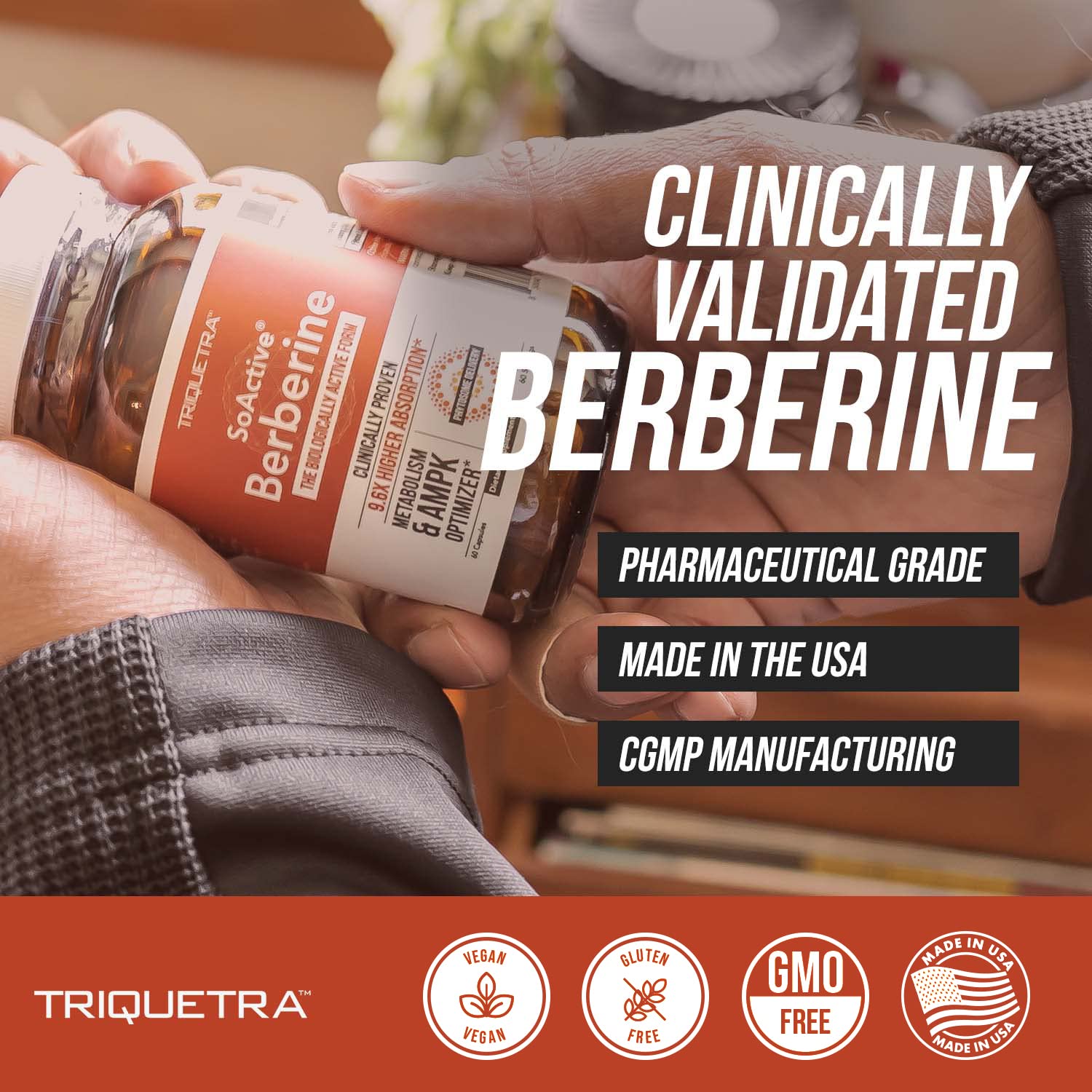 SoActive Berberine 550mg: 9.6X Higher Absorption, Clinically Proven Most Effective Triquetra Health buy supplements canada