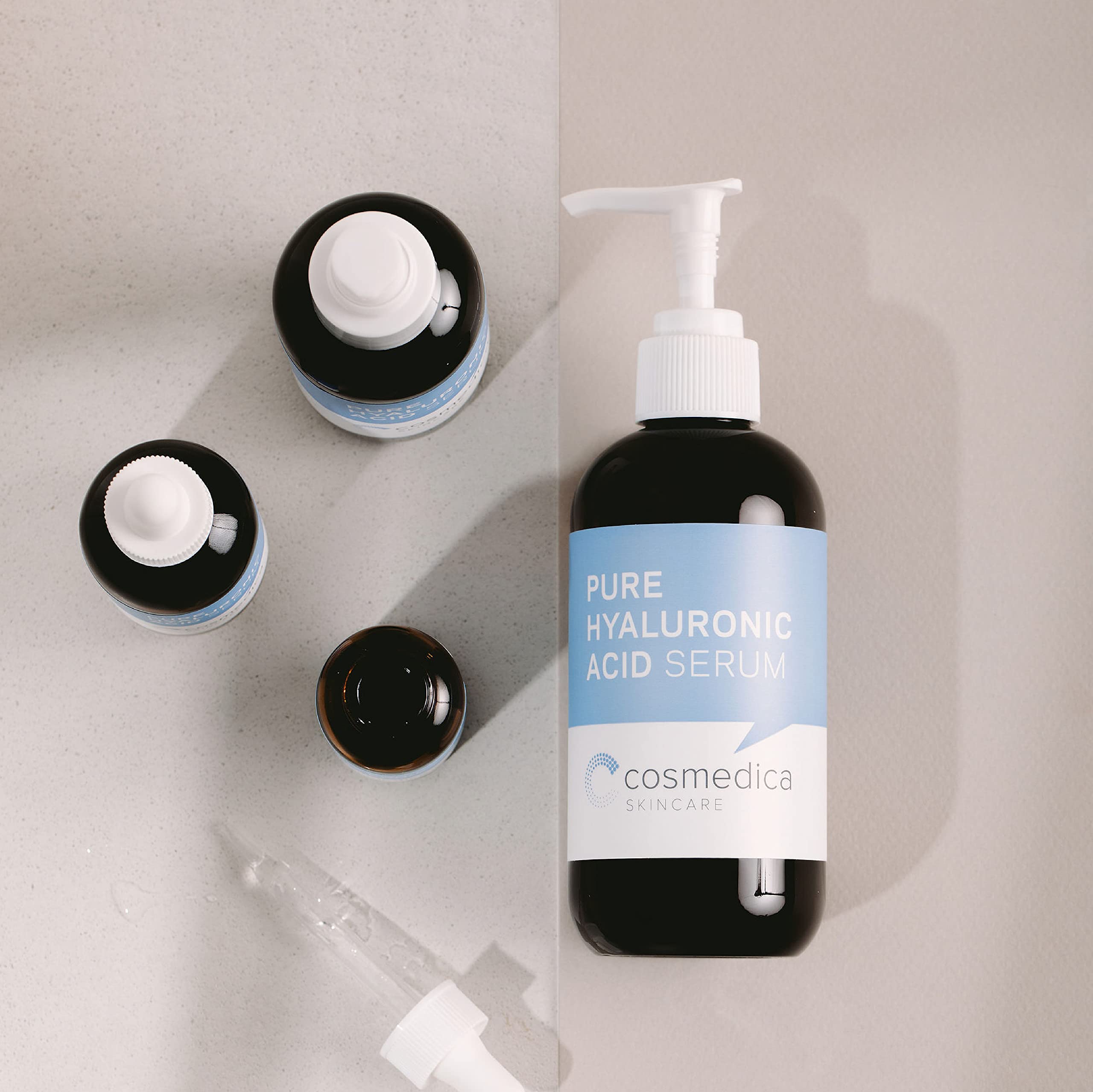 Hyaluronic Acid Serum for Skin 100% Pure-Anti-Aging Serum - Intense Hydration Cosmedica Skincare buy supplements canada
