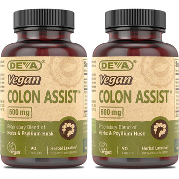 DEVA Vegan Colon Assist 90 Tabs (Pack of 2) DEVA buy supplements canada
