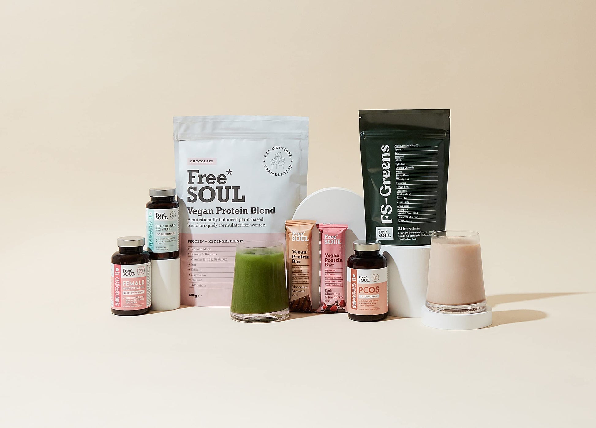 Women's Multivitamins and Minerals with Collagen & Hyaluronic Acid - 27 Essential Free Soul buy supplements canada