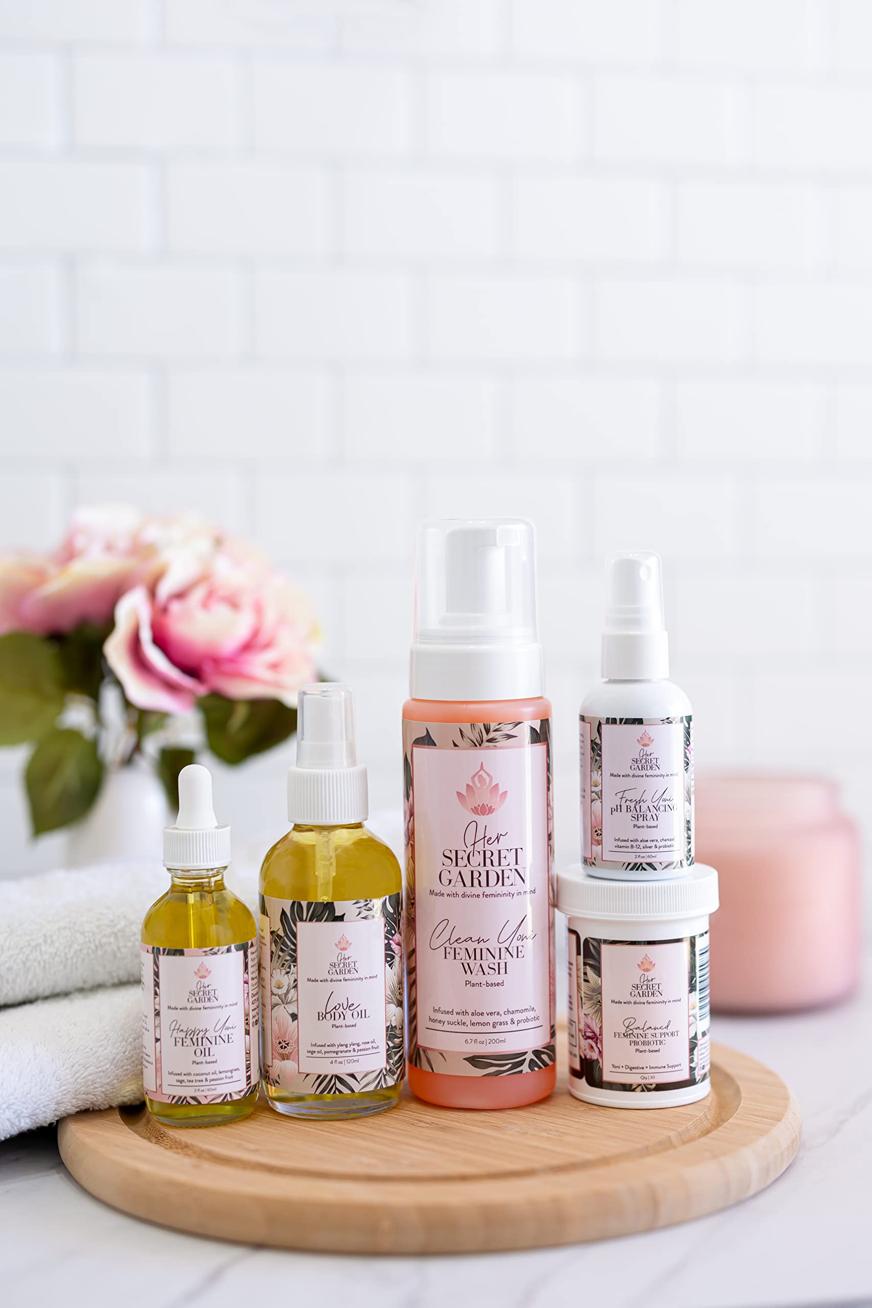 Her SECRET GARDEN Fresh Yoni - Feminine Spray 2oz, plant-based soothing mist all natural Her SECRET GARDEN buy supplements canada