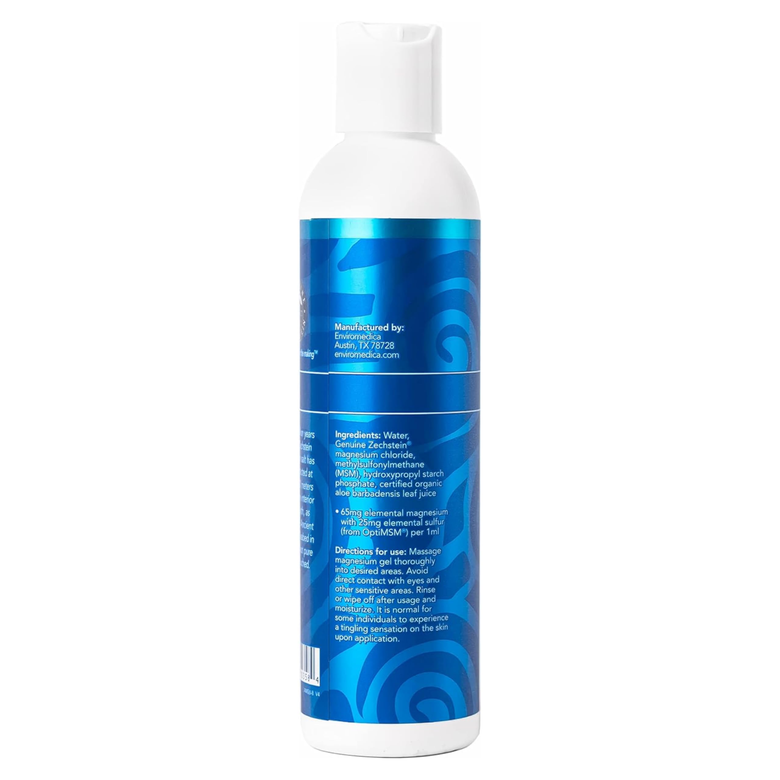 Ancient Minerals Magnesium Gel Ultra with OptiMSM and Aloe Vera - Topical Magnesium Gel Formula with MSM Best Used for Massage and Topical Application (8oz) Aus Healthcare buy supplements canada