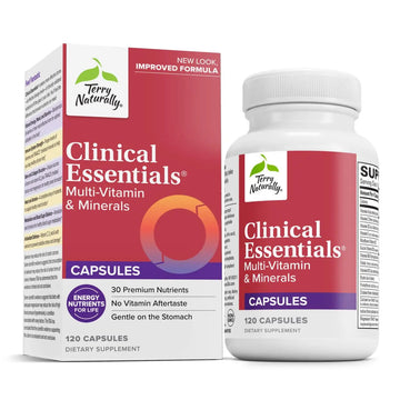 Terry Naturally Clinical Essentials - Supplement to Aid Bone, Cardiovascular & Immune Health - Supplement with Chelated Minerals Terry Naturally buy supplements canada