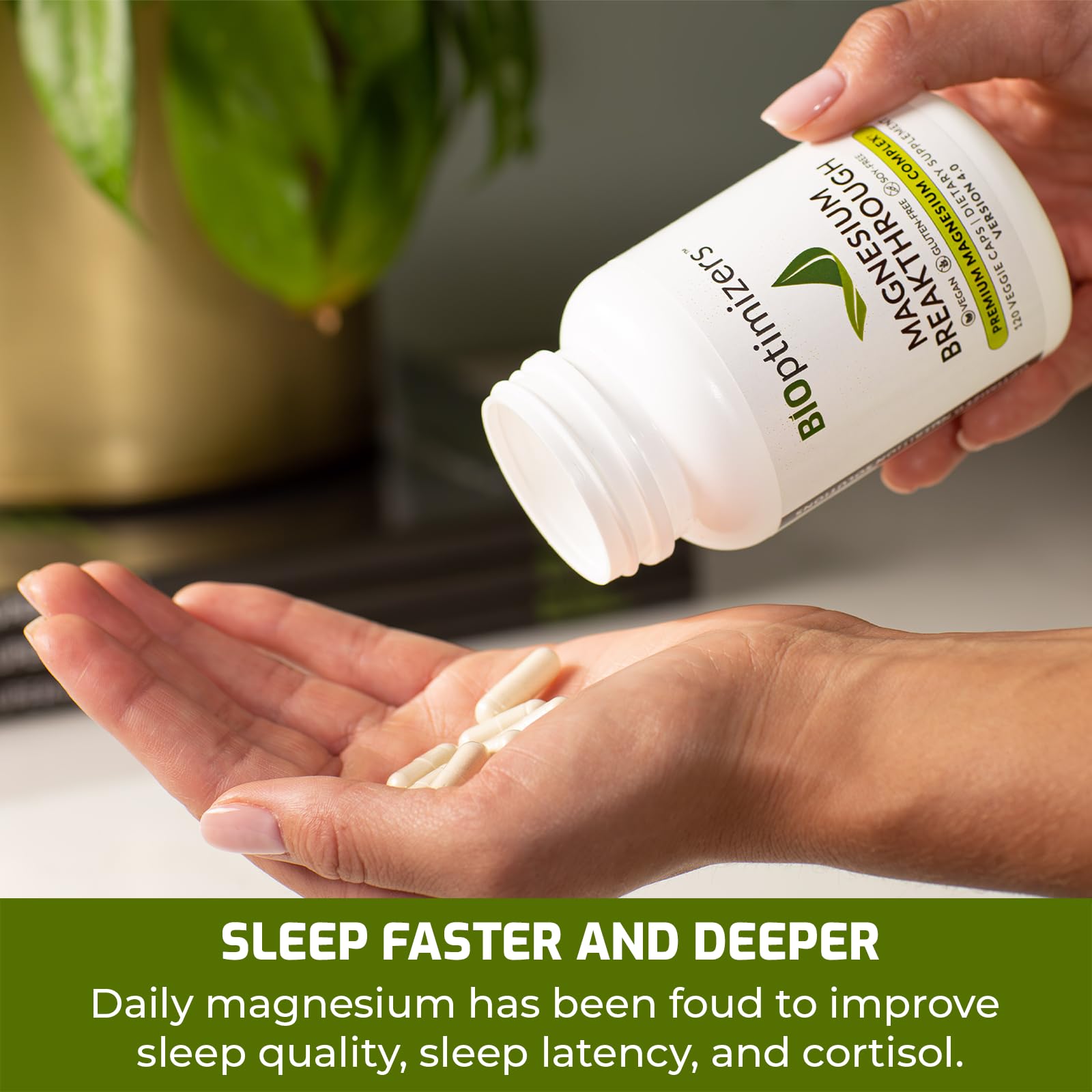 Magnesium Breakthrough Supplement 4.0 - Has 7 Forms of Magnesium: Glycinate, Malate BiOptimizers buy supplements canada