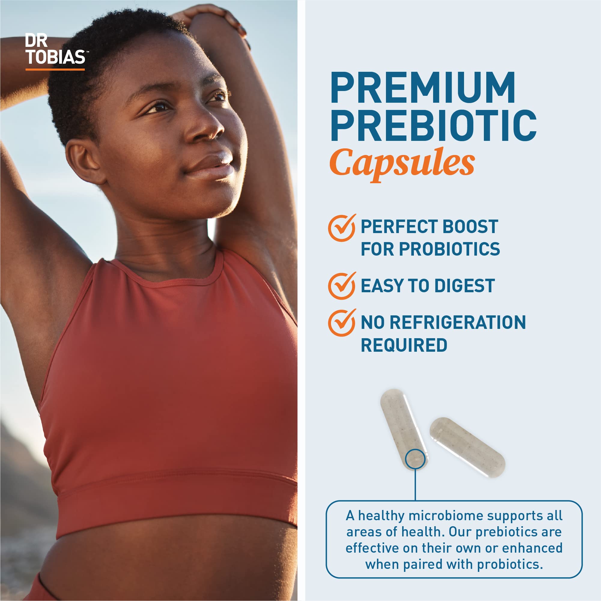 Dr. Tobias Prebiotics, Supports Digestion & Gut Health, Feed Good Probiotic Bacteria Dr. Tobias buy supplements canada