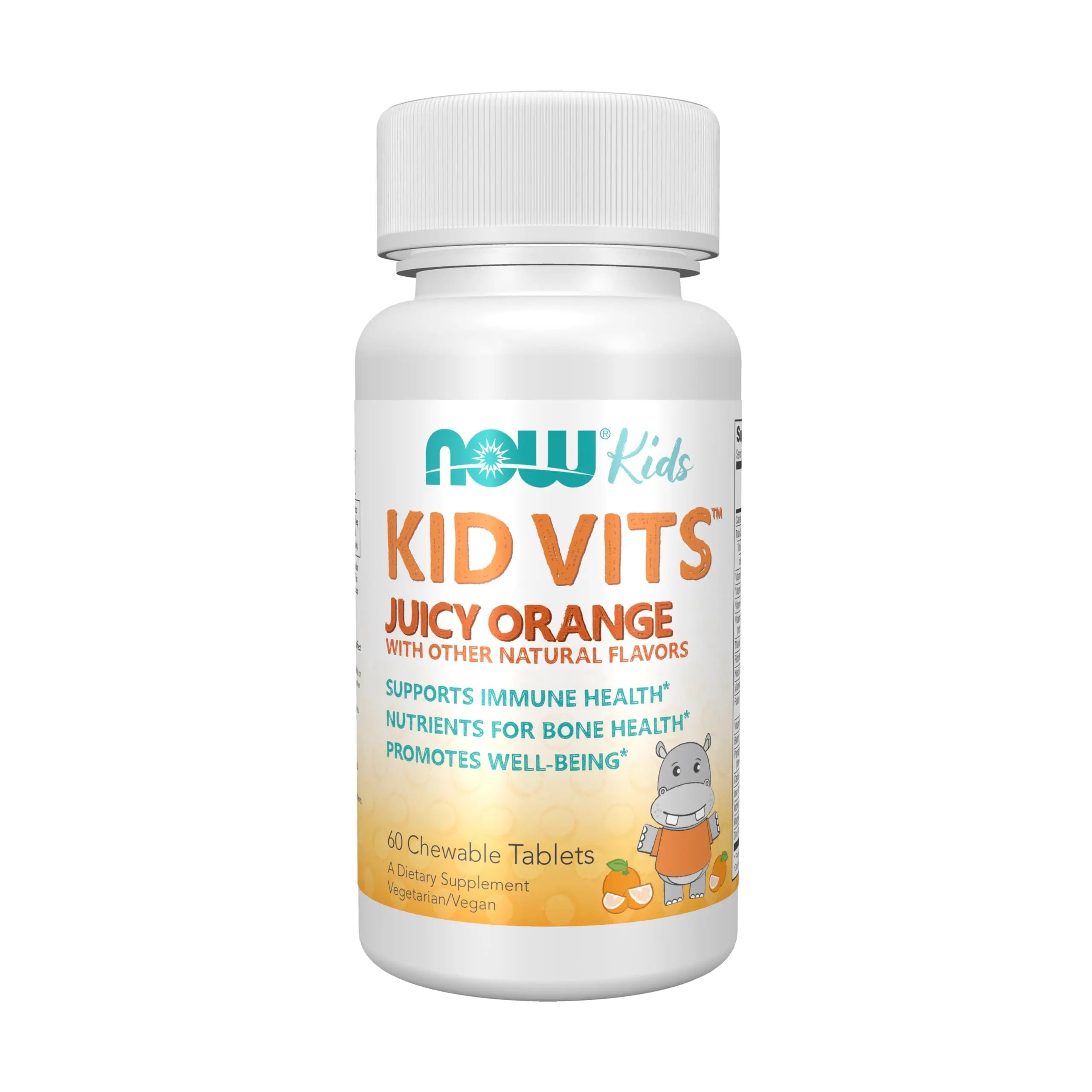 Now Kids Supplements, Kid Vits Multivitamin, Juicy Orange, 60 Chewable Tablets NOW Foods buy supplements canada