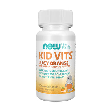 Now Kids Supplements, Kid Vits Multivitamin, Juicy Orange, 60 Chewable Tablets NOW Foods buy supplements canada