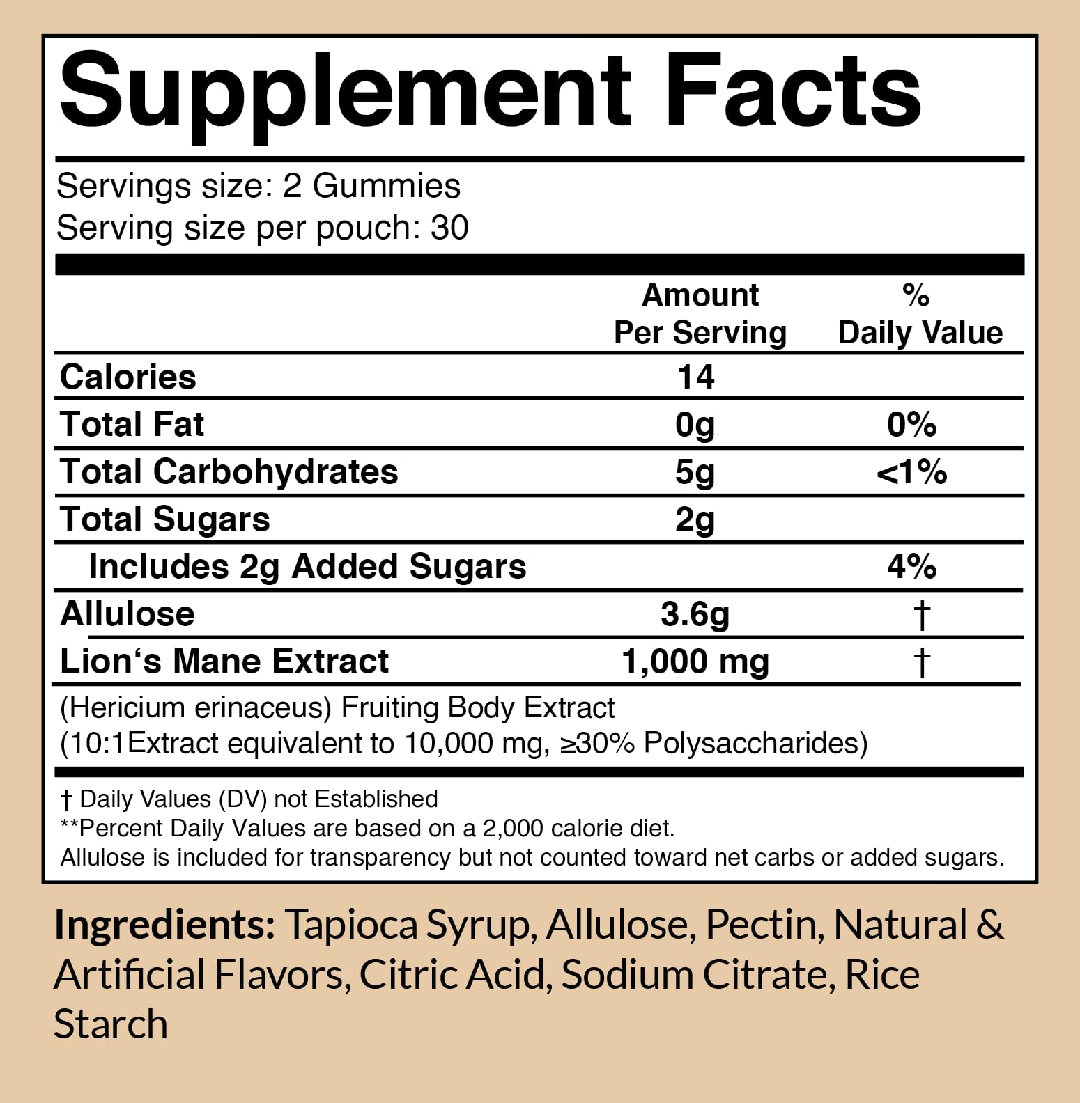 Erth Wellness Lion’s Mane Mushroom Gummies – 10,000mg Fruiting Body Extract per Serving – Brain & Focus Support – Daily Nootropic – Vegan, Low Sugar, Non-GMO – 60 Ct Erth Wellness buy supplements canada