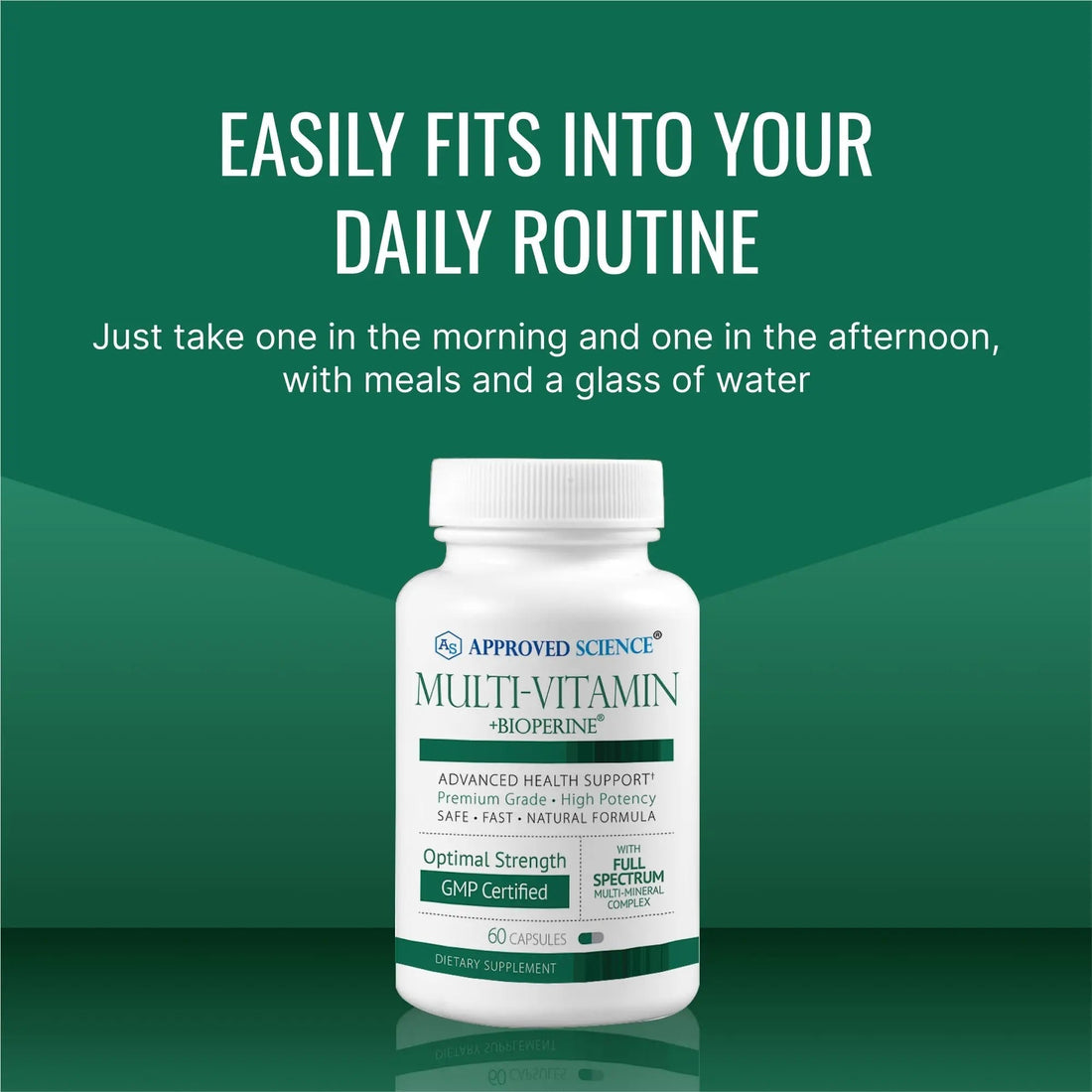 Approved Science Multi-Vitamin - with Full-Spectrum B-Vitamins, Green Tea, Lutein, Lycopene, Zeaxanthin, BioPerine Approved Science buy supplements canada