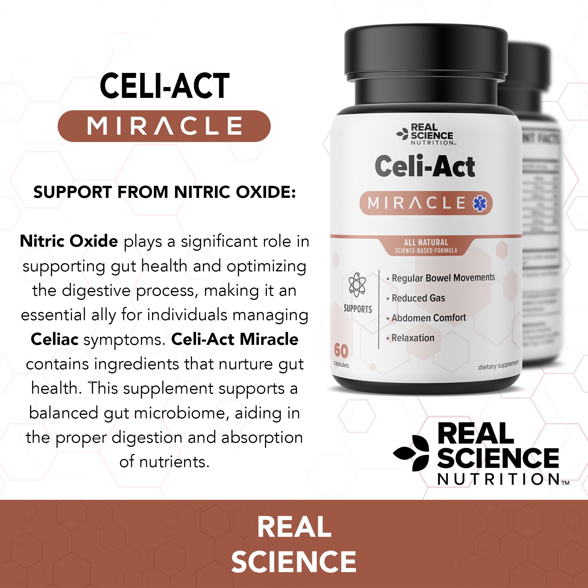 Real Science Nutrition Celi-Act Miracle is a Natural Supplement to Support Celiac Discomfort and Digestive Health Real Science Nutrition buy supplements canada