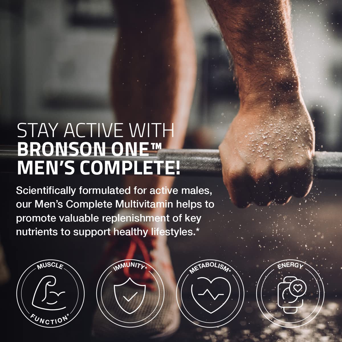 Bronson ONE Daily Men’s Complete Multivitamin Multimineral Once-Daily Multi for Active Men, 180 Tablets Bronson buy supplements canada