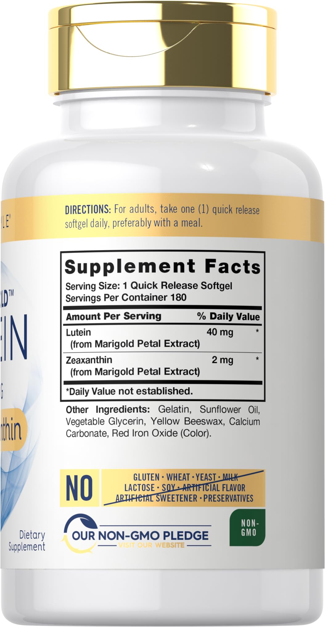 Carlyle Lutein and Zeaxanthin 40 mg | 180 Softgels | Eye Health Vitamins Carlyle buy supplements canada
