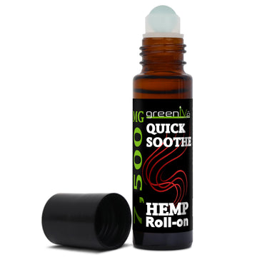 7,500mg Hemp Roll-On Quick Soothe Therapeutic Essential Oil Blend Exclusively on Amazon (1) GreenIVe buy supplements canada