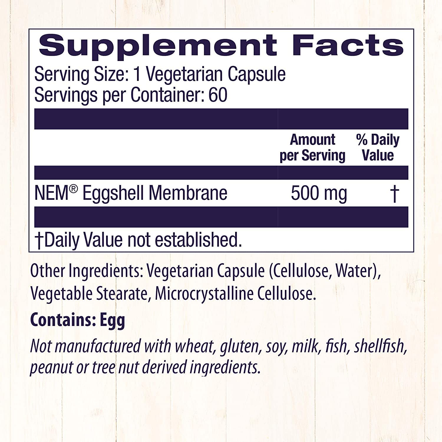 Healthy Origins Eggshell Membrane (NEM), 500 mg - Natural Collagen and Joint Support Healthy Origins buy supplements canada