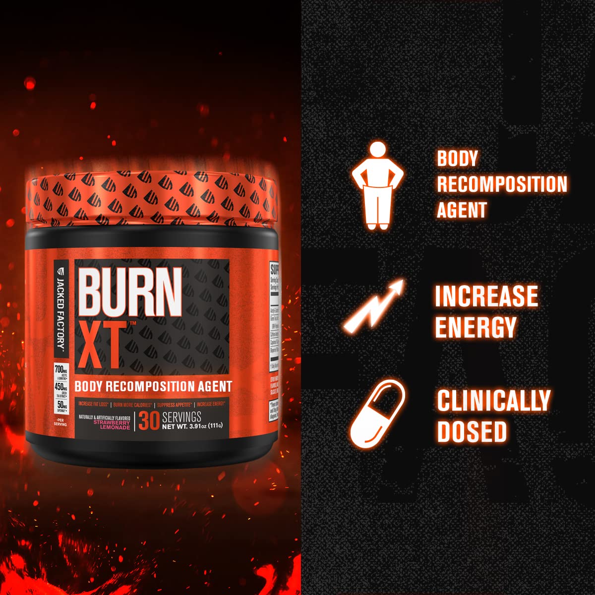 Burn-XT Powder for Men & Women - Improve Focus & Increase Energy Jacked Factory buy supplements canada