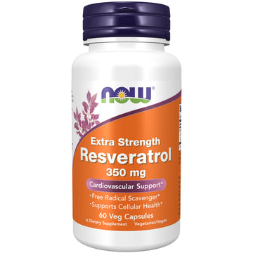 NOW Supplements, Extra Strength Resveratrol 350mg, Natural Trans Resveratrol from 700 mg NOW buy supplements canada