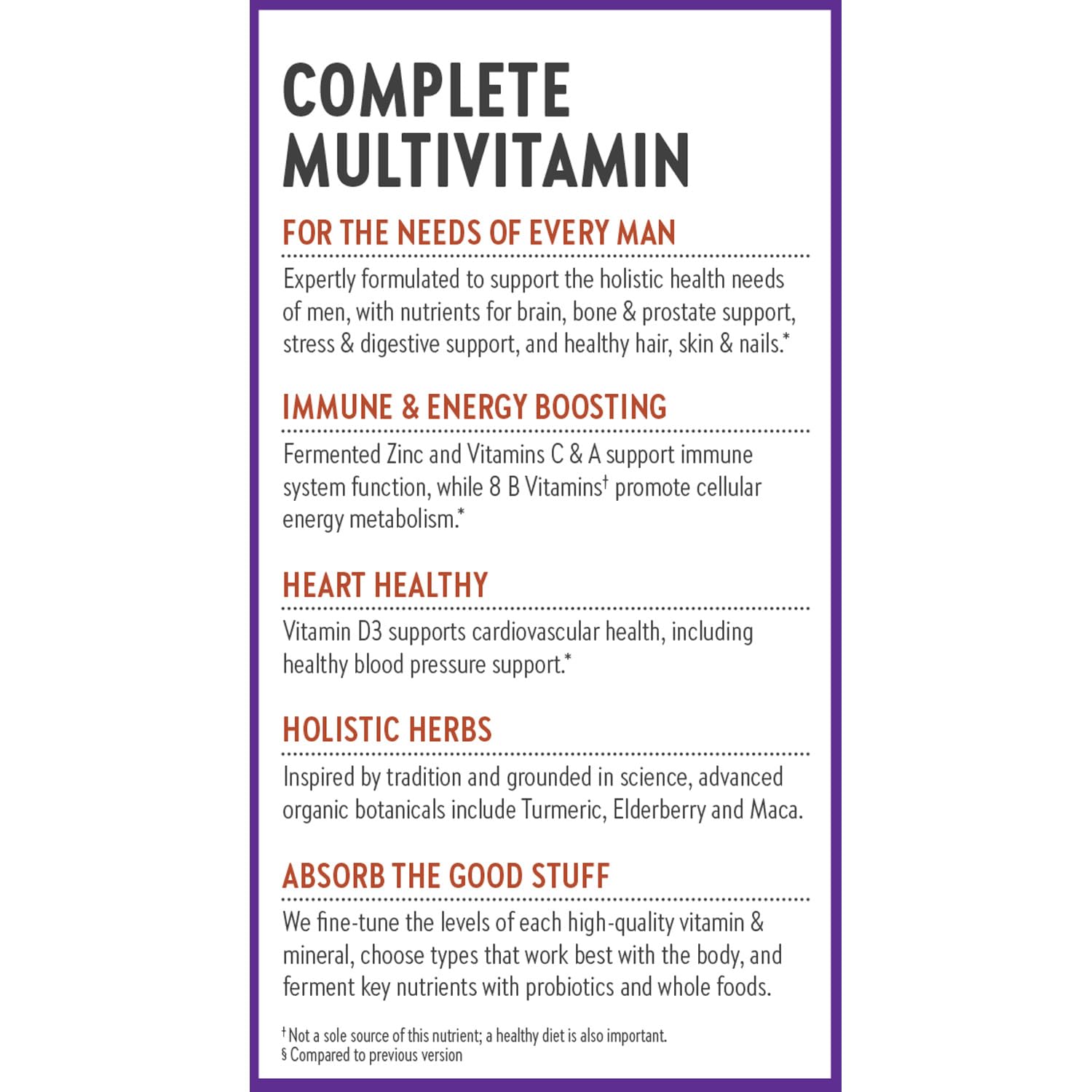 New Chapter Men’s Multivitamin, B6, Extra B12, D3, Vitamin C & Zinc, Immune, Heart, Cellular Energy, and Brain Health New Chapter buy supplements canada