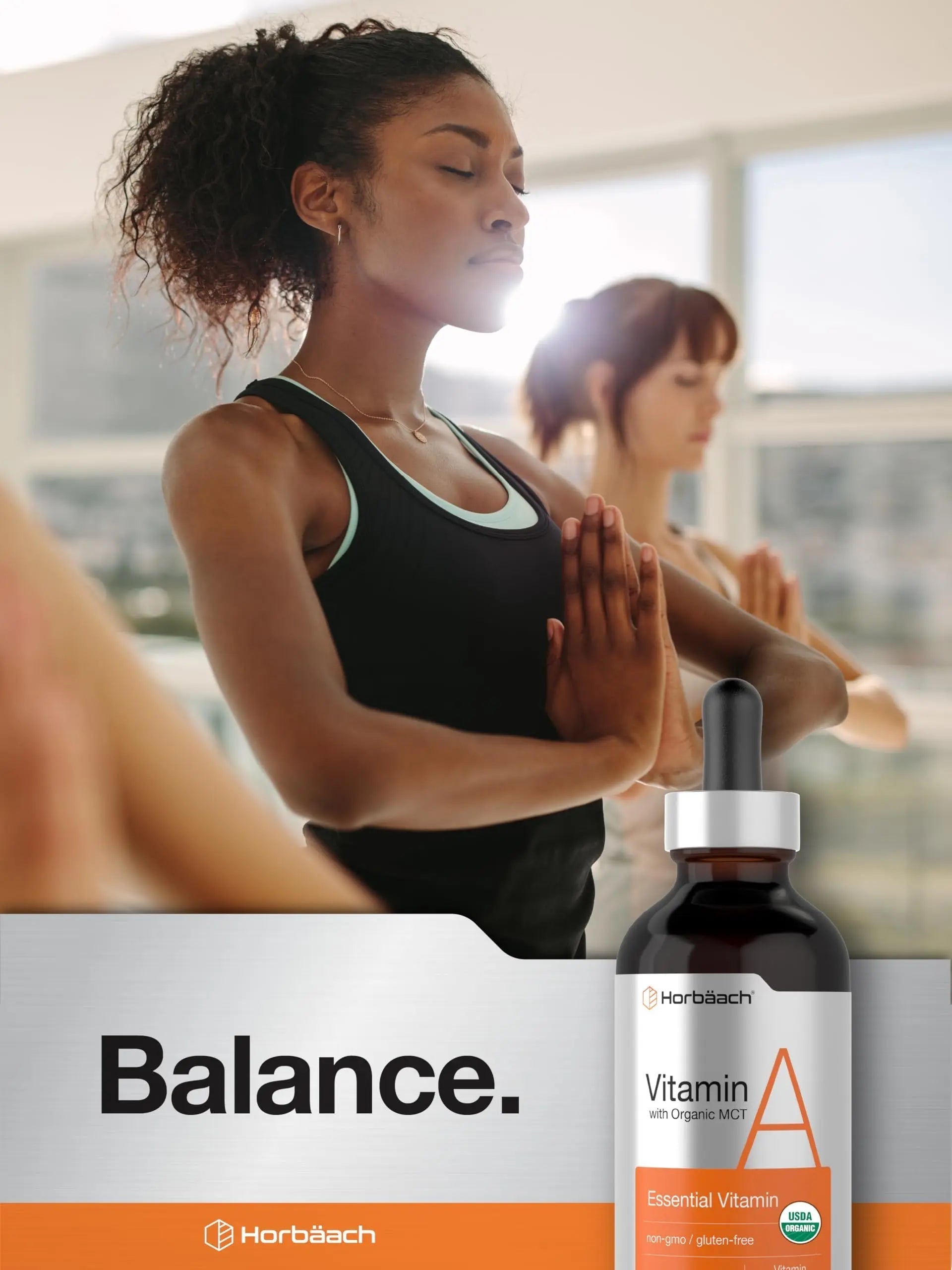 Horbäach Vitamin A Liquid | 4 fl oz | Supplement with Organic Fractionated Coconut Oil | Non-GMO, Gluten Free Horbäach buy supplements canada