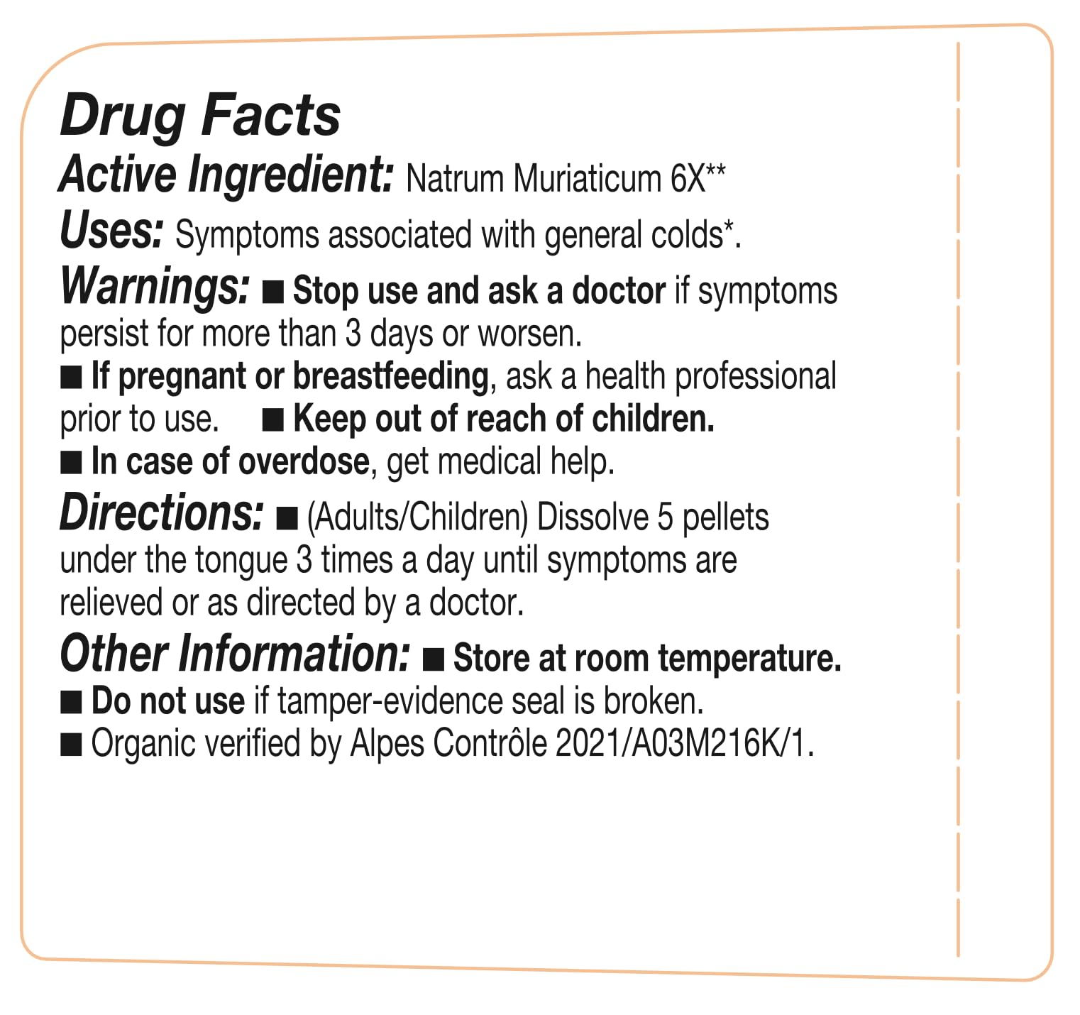 OLLOIS Natrum Muriaticum 6X, Cell Salt #9, Lactose-Free, Organic & Vegan, Kosher Certified OLLOÏS buy supplements canada