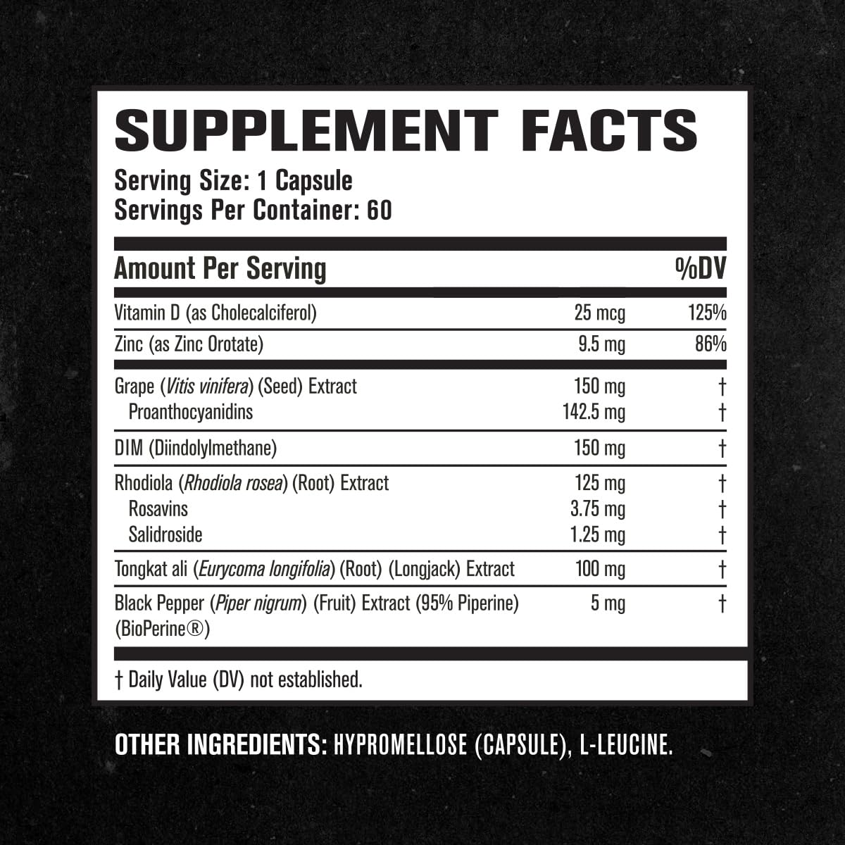 Jacked Factory Androsurge Estrogen Blocker for Men - Natural Testosterone Booster for Men & Estrogen Metabolizer with Tongkat Ali, DIM, Long Jack & More Jacked Factory buy supplements canada