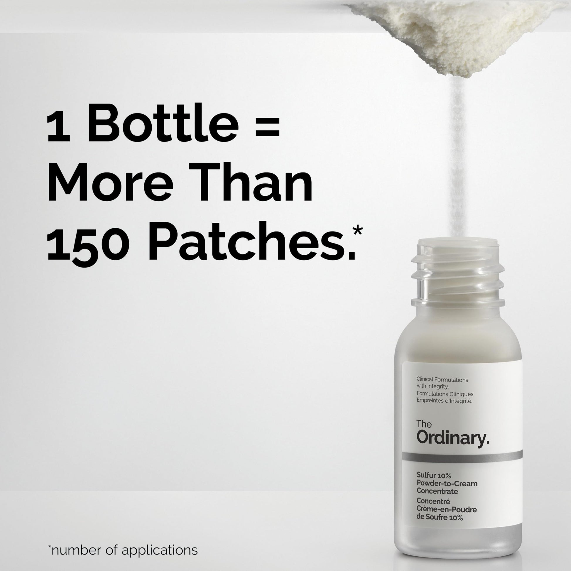The Ordinary Sulfur 10% Powder-to-Cream Acne Spot Treatment Concentrate, Reduces Pimple Size and Zit Redness, 0.18 Oz The Ordinary buy supplements canada