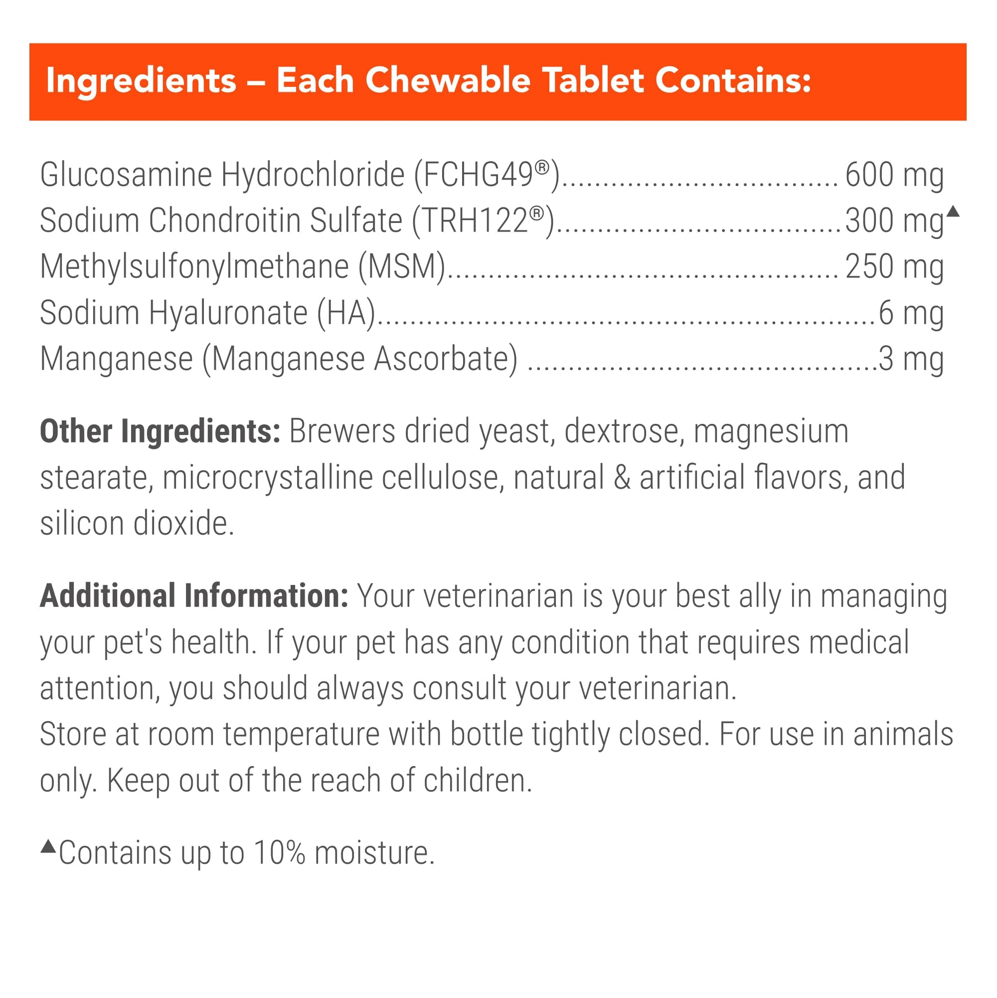 Nutramax Cosequin for Dogs Joint Health Supplement, Contains Glucosamine for Dogs, Plus Chondroitin, MSM and HA, Supports Healthy Joints, Chewable Tablets, 75 Count Nutramax Laboratories buy supplements canada