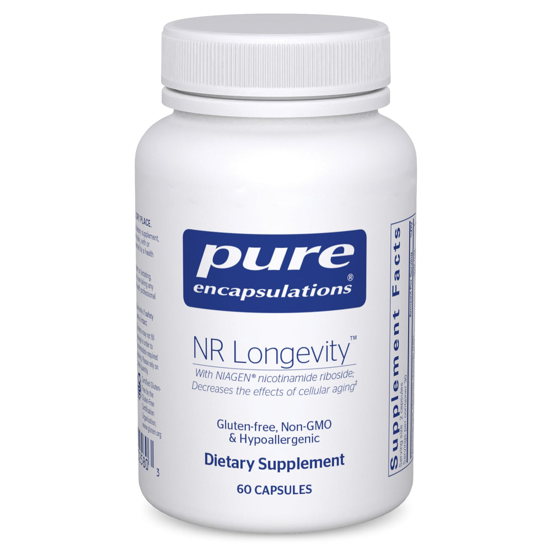 Pure Encapsulations NR Longevity NAD Supplement – Supports Healthy Aging, NAD+ Replenishment, Mitochondrial Function, with NIAGEN – Gluten Free, Non-GMO, Hypoallergenic – 60 Capsules Pure Encapsulations buy supplements canada