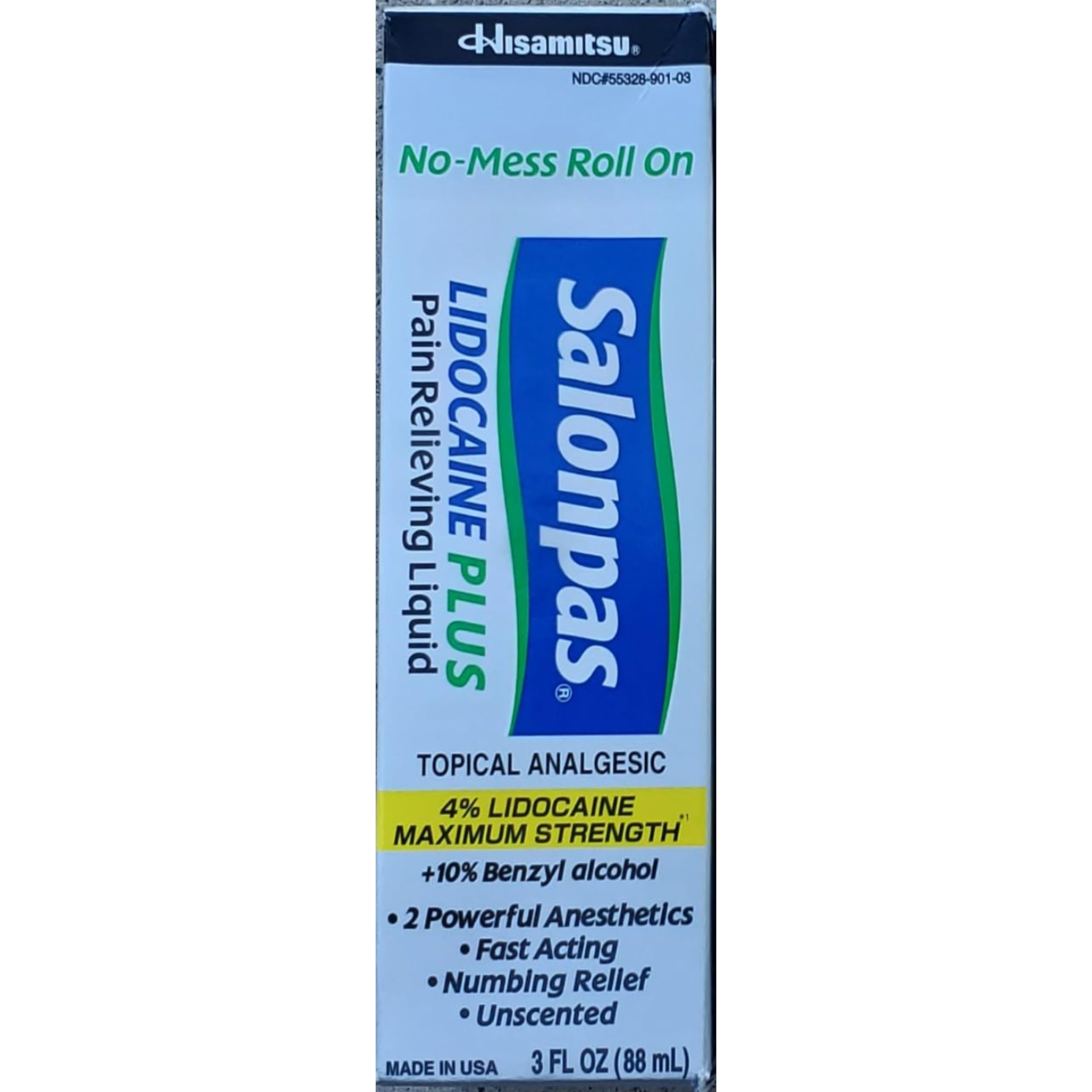Salonpas LIDOCAINE Plus Liquid (Pack of 4) Salonpas buy supplements canada