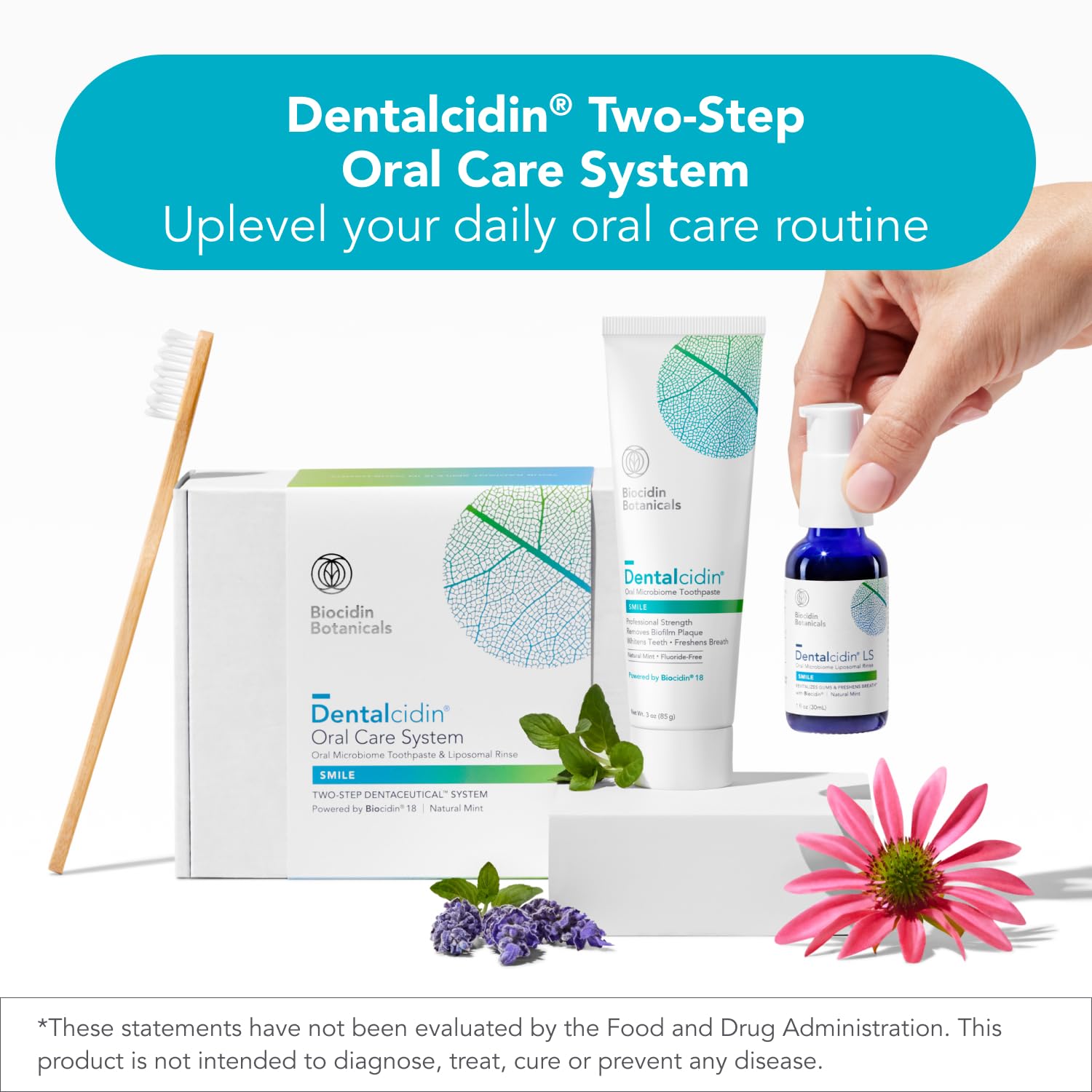 Biocidin Dentalcidin Fluoride Free Teeth Whitening Toothpaste for Adults - Plant-Based Toothpaste - Promote a Healthy Oral Microbiome, Remove Biofilm Plaque (3 Oz) Bio-Botanical Research buy supplements canada