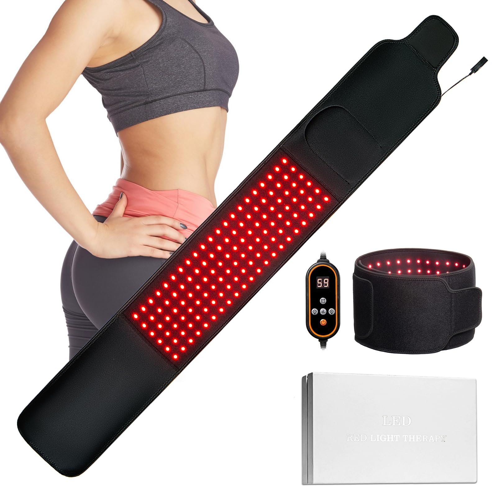 EquiZen Red Light Therapy Belt - Red Light Therapy for Body, Infrared Light Therapy Device EquiZen buy supplements canada