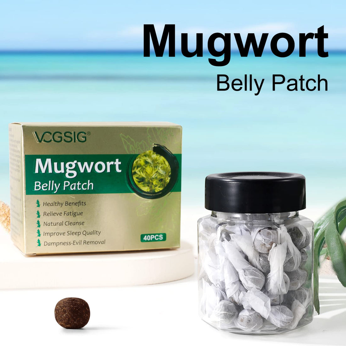 ALIVO 40PCs Mugwort Belly Patch, Mugwort Navel Stickers - Parches para Bajar de Peso ALIVO buy supplements canada