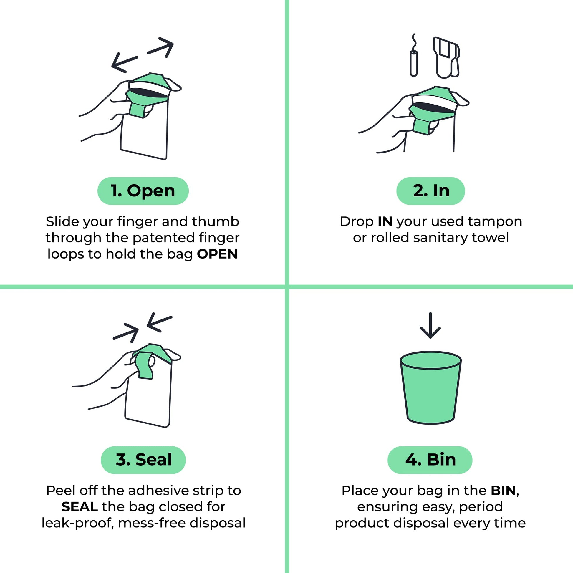 Fab Little Bag Starter Plus Pack - 45 Sanitary Disposal Bags Plus Recyclable Refill Pack Fab Little Bag buy supplements canada