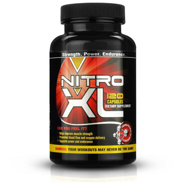 Nitro XL | Nitric Oxide Bodybuilding Supplement – with L-Arginine | Build Muscle Mass Nitro XL buy supplements canada