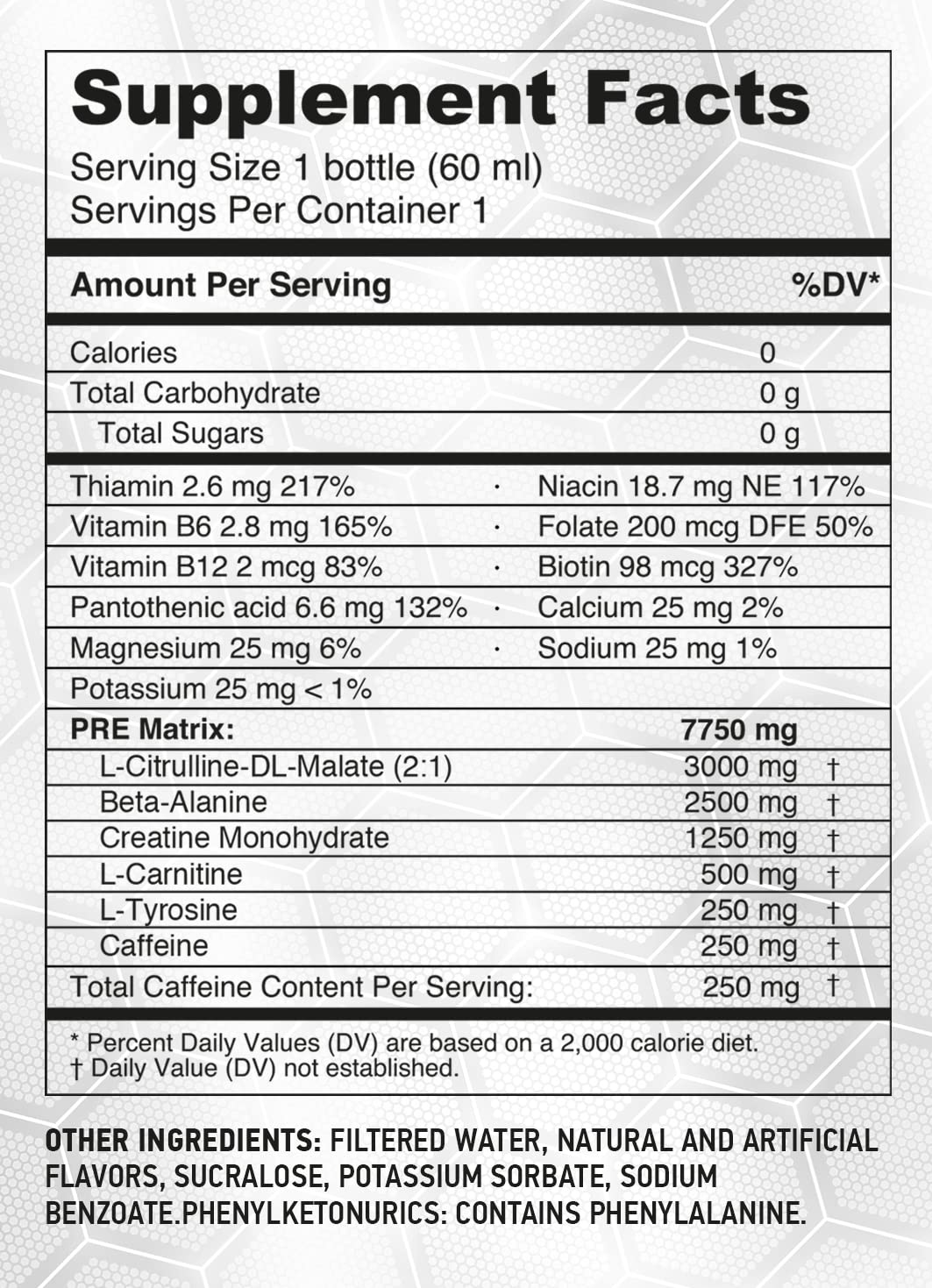HARDLABZ PRE – Extra Strength Liquid Pre-Workout Energy Shot with Caffeine (250 mg) HARDLABZ buy supplements canada