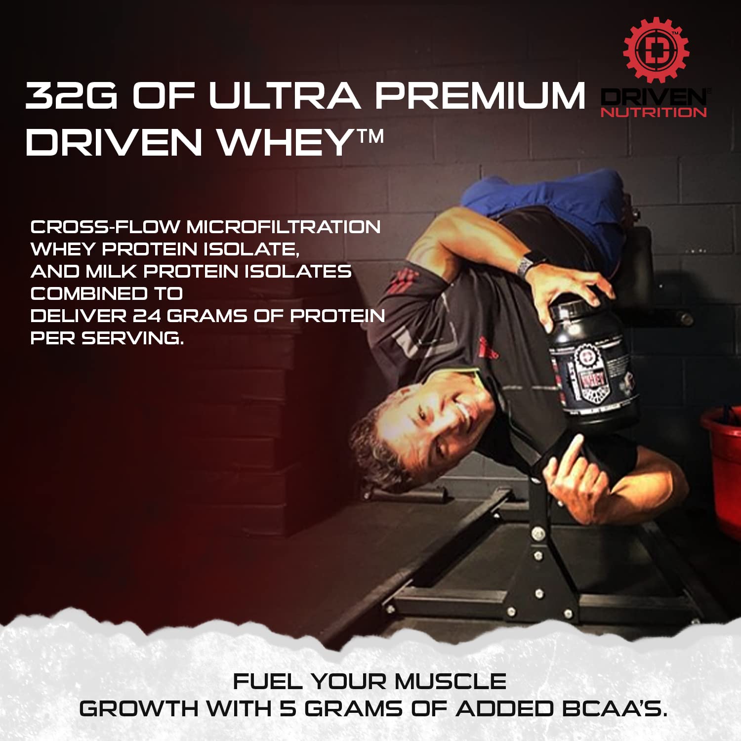 Driven WHEY- Grass Fed Whey Protein Powder: Delicious, Clean Protein Shake Driven Nutrition buy supplements canada