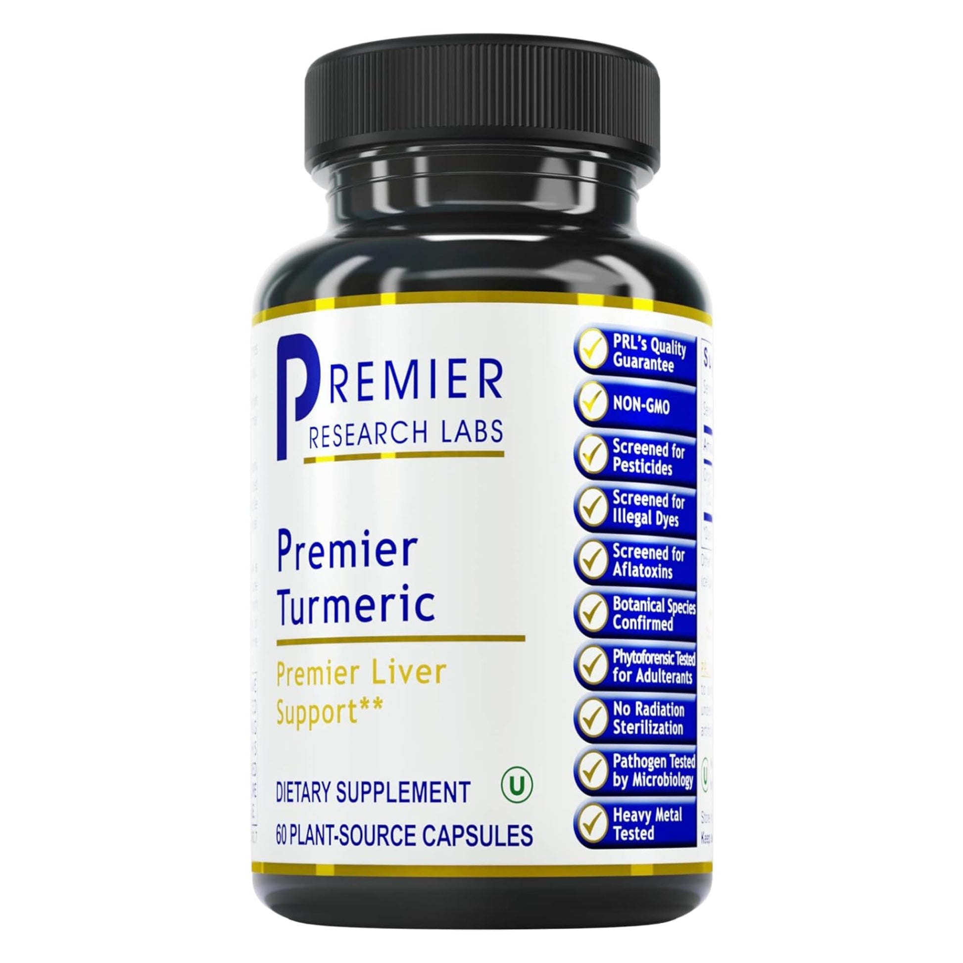 Premier Research Labs Premier Turmeric Capsules - Turmeric Curcumin Supplement, Liver Support, 500 mg of Curcuma Per Capsule - 60 Vegetarian Capsules Premier Research Labs buy supplements canada