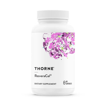 THORNE - ResveraCel - Nicotinamide Riboside with Quercetin Phytosome & Resveratrol - Support Healthy Aging, Methylation, Cellular Energy Production & Metabolism* - 30 Servings THORNE buy supplements canada