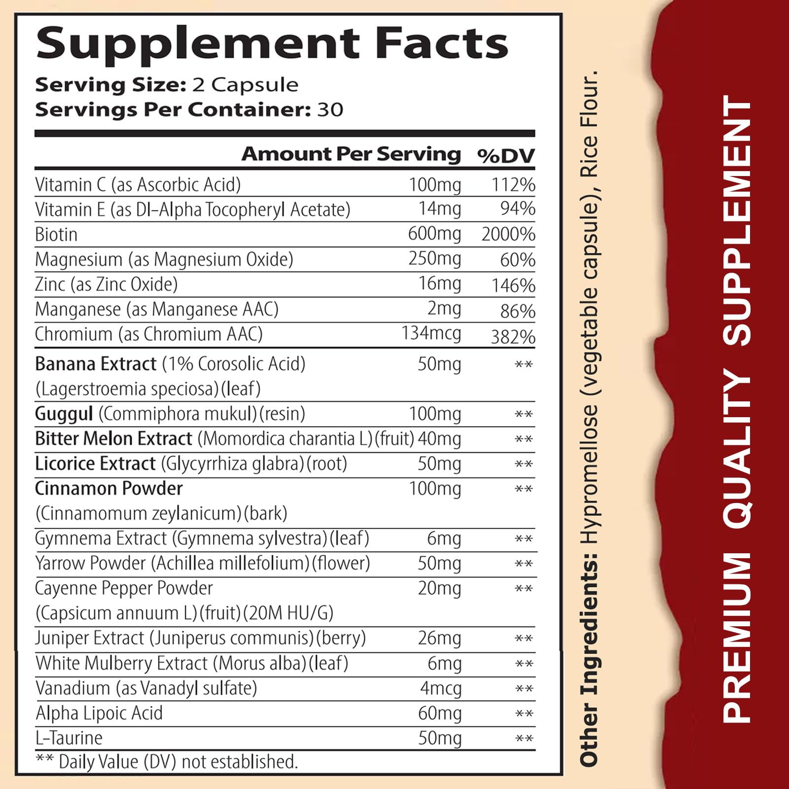 WINYEL Blood Sugar Complex Supplement - with Cinnamon, Bitter Melon, Chromium, Mulberry, Alpha Lipoic Acid, 60 Capsules WINYEL buy supplements canada