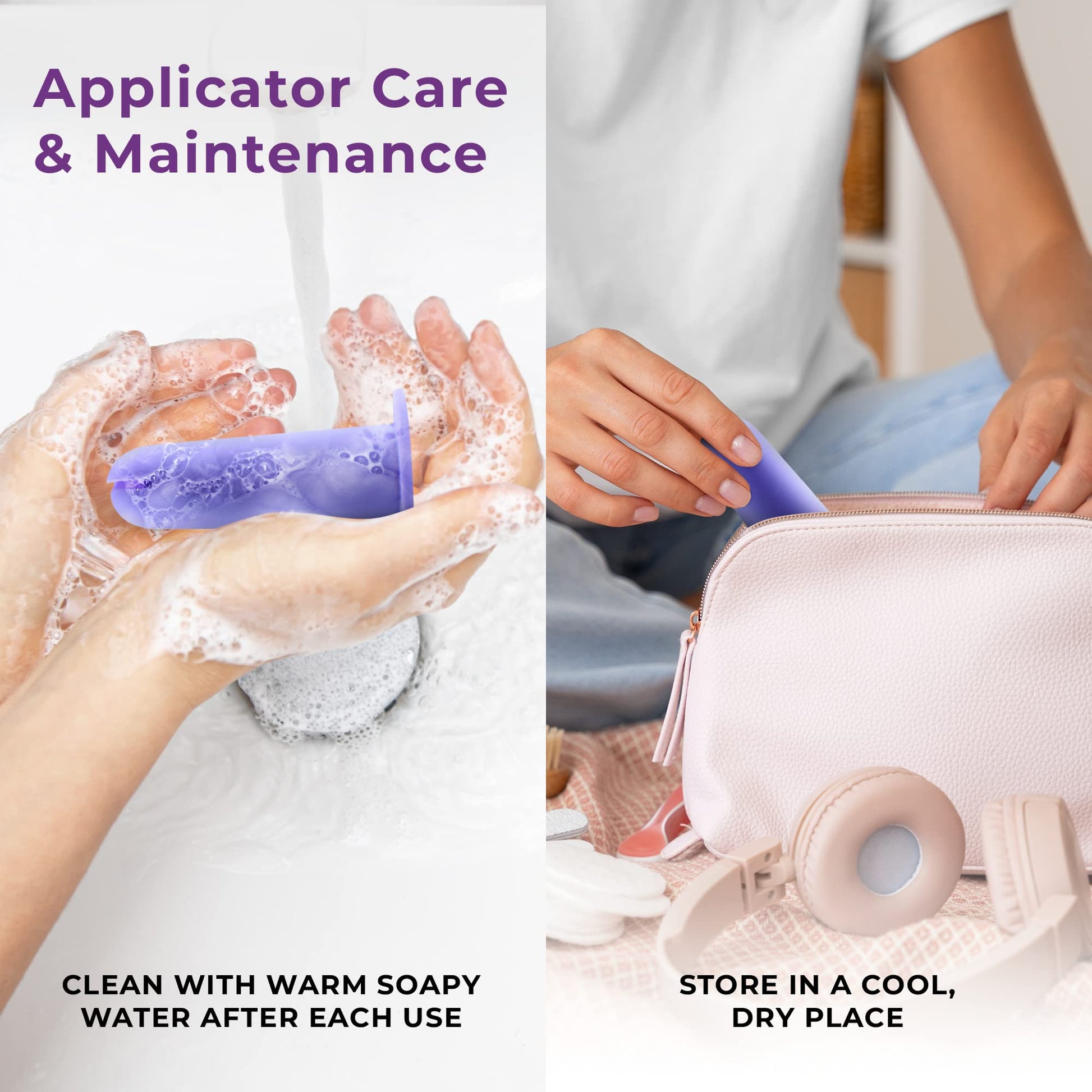 Ecoblossom Menstrual Cup Applicator Tool - Comfortable & Easy Insertion - Compatible EcoBlossom buy supplements canada