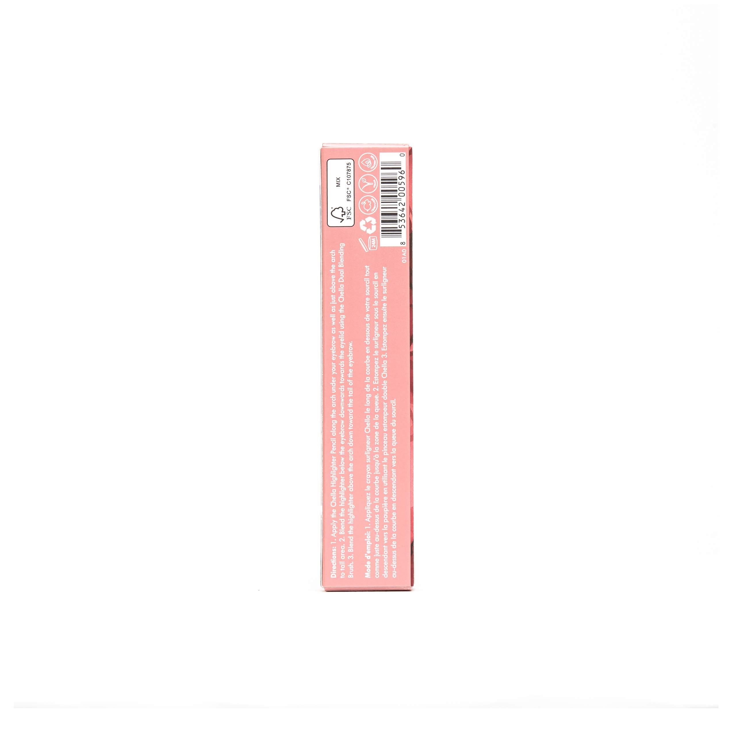 Chella Highlighter Makeup Pencil - Vegan, Cruelty Free, Paraben Free, Gluten Free - Use as a Highlighter, Concealer and Under Eye Liner (Deep Matte) Chella buy supplements canada