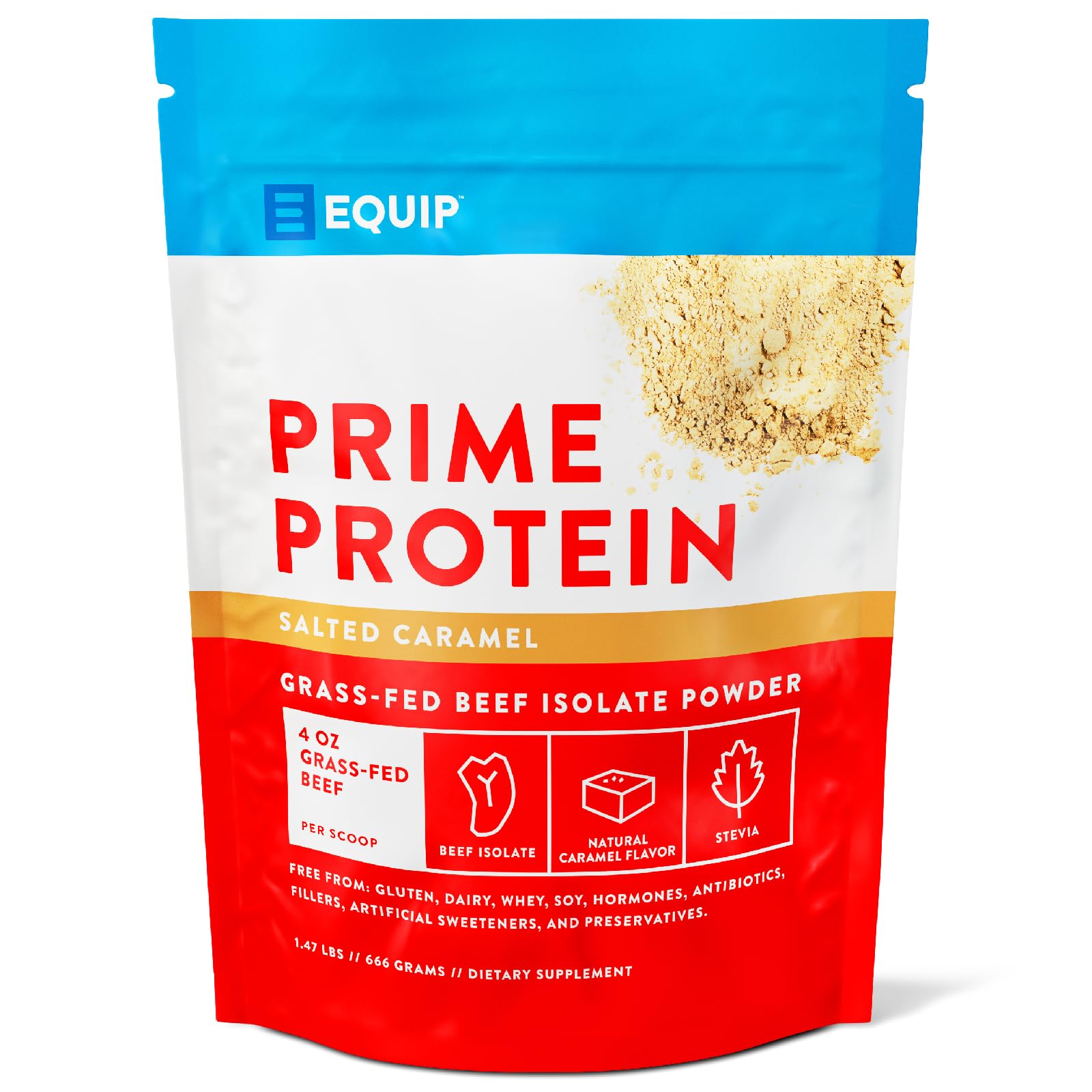 Equip Foods Prime Protein - Grass Fed Beef Protein Powder Isolate - Paleo and Keto Equip buy supplements canada