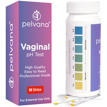Pelvana Vaginal pH Balance Test Strips for Women 50 Strips - Vaginal pH Test Strips Pelvana buy supplements canada