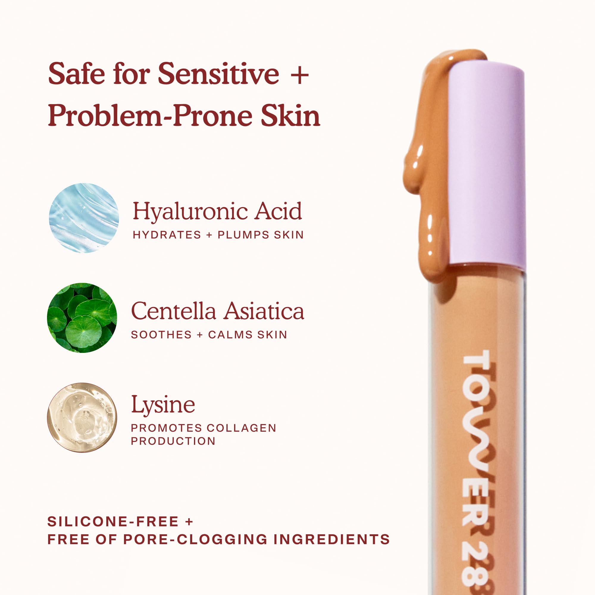 Tower 28 Swipe Serum Concealer - Hydrating Medium-Full Coverage Concealer + Under Eye Brightener - Skin Care Infused Makeup with Hyaluronic Acid + Soothing Centella - 1.0 Fair/Neutral (0.22 oz) Tower 28 buy supplements canada