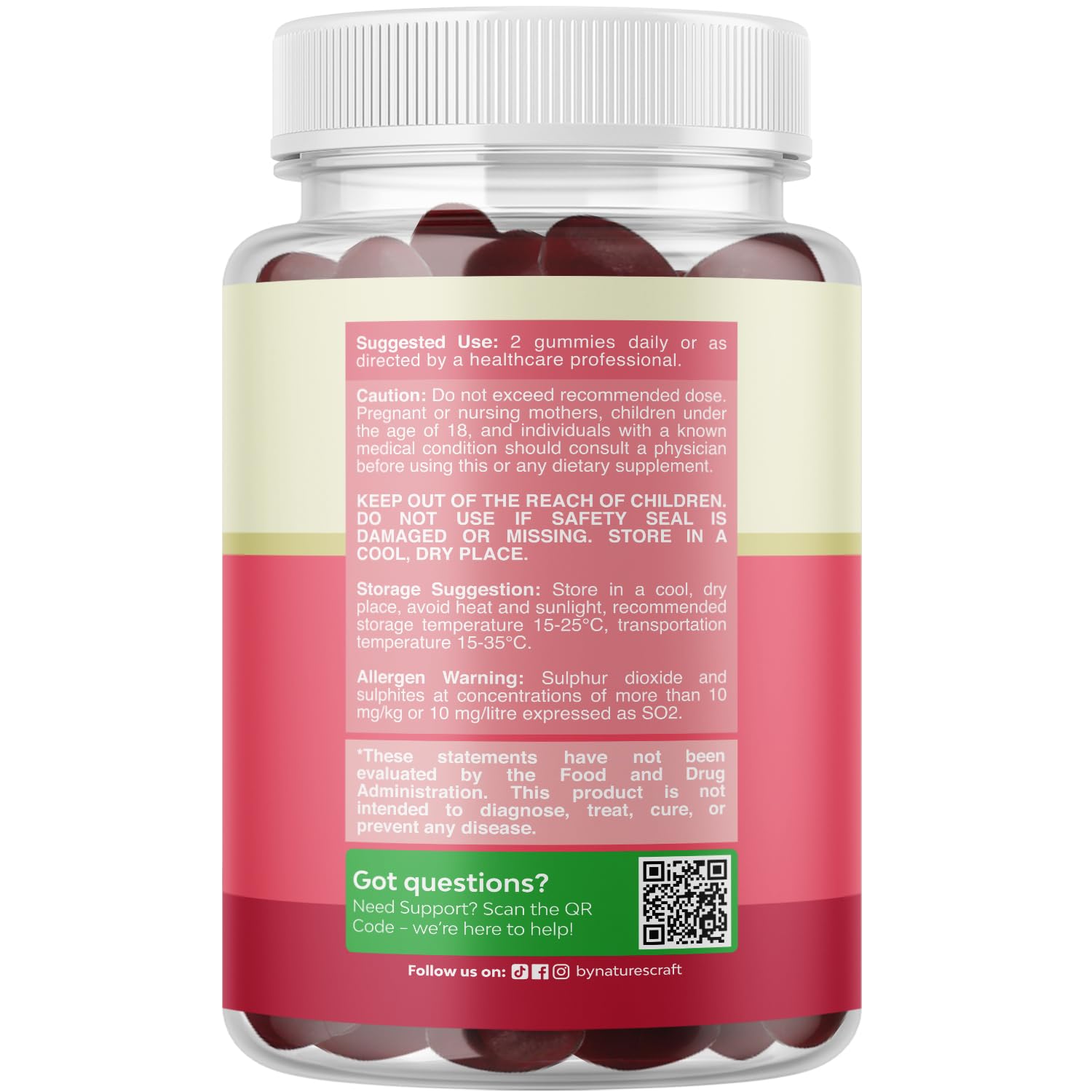 Hormone Balance for Women Gummies of All Ages - PMS Support Supplement for Women to Regulate Menstrual Cycle & Hormonal Balance Menopause & Mood Swings with Vitamin B6 & Dong Quai - 60 Chews Natures Craft buy supplements canada