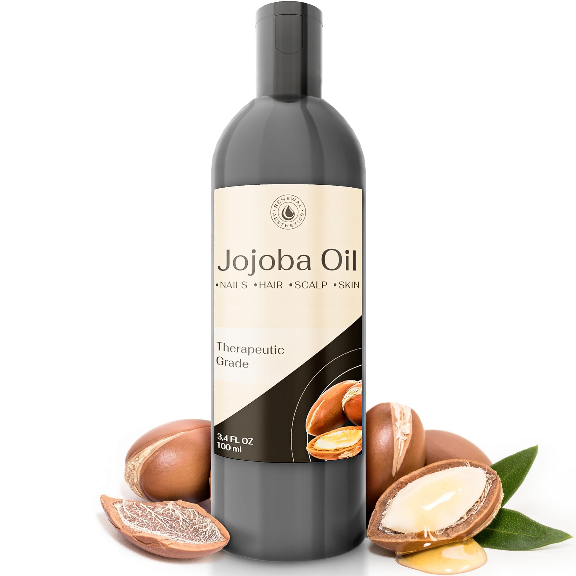 Sweet Oil - Hair and Skin Softener, Organic Natural Carrier Body Oil, Carrier Oil for Essential Oils - Massage Oil Renewal Aesthetics buy supplements canada