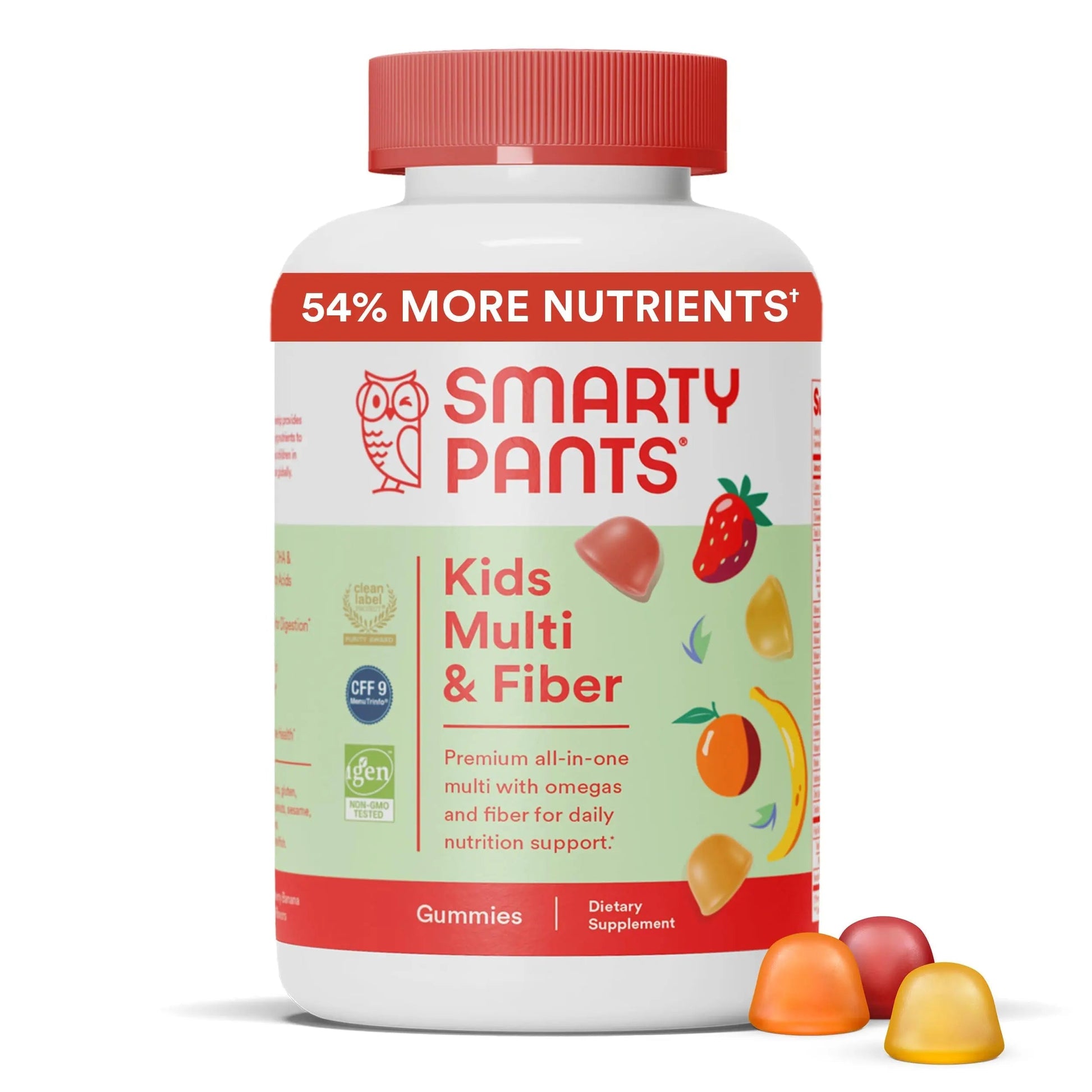 SmartyPants Organic Kids Multivitamin Gummies: Probiotics, Omega 3 (ALA) & Kids Multivitamin Gummies and Fiber Supplement: Omega 3 Fish Oil (EPA/DHA), Vitamin D3, C, Vitamin B12 SmartyPants buy supplements canada