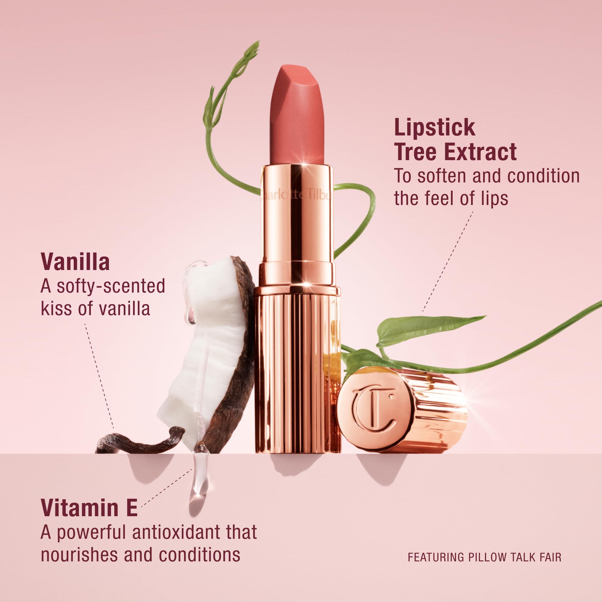 Charlotte Tilbury Matte Revolution Lipstick - Long Lasting, Matte Lipstick with Buildable Color & Lip-Loving Ingredients - Creamy, Easy to Blend Formula - Pillow Talk Original Charlotte Tilbury buy supplements canada