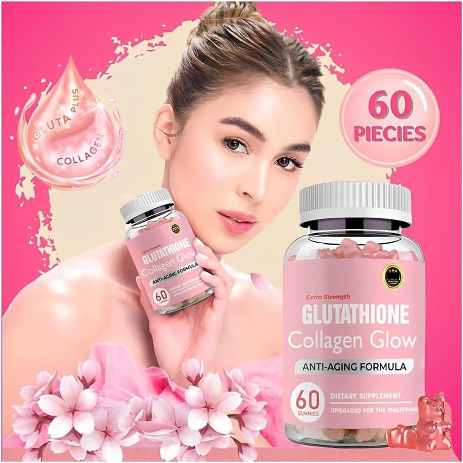 Caduola Glutathione Collagen Glow Gummies, Glutathione Collagen Glow Gummies Caduola buy supplements canada