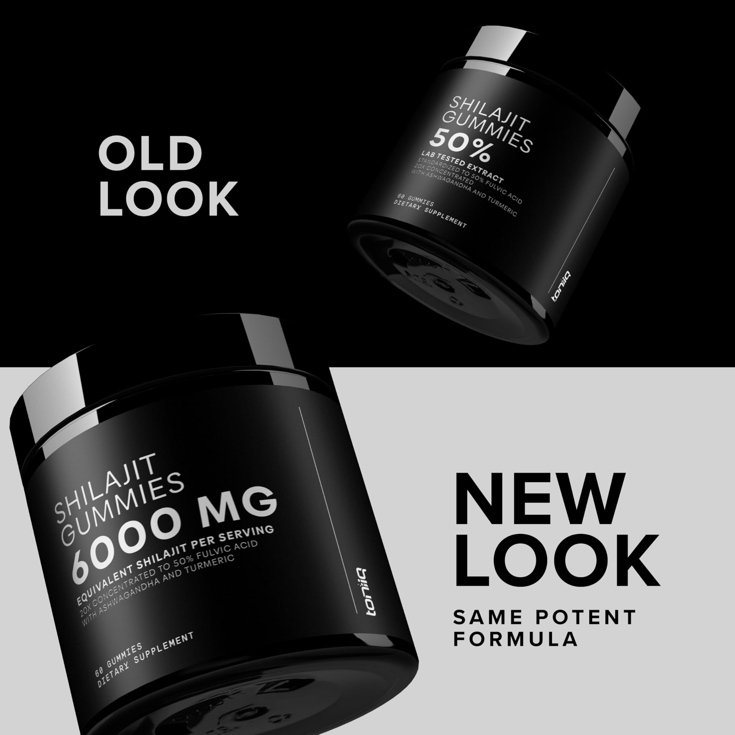 Shilajit Gummies 6000mg Equivalent (3X Stronger) – Himalayan Sourced + Ashwagandha + Turmeric – Lab Tested Toniiq buy supplements canada