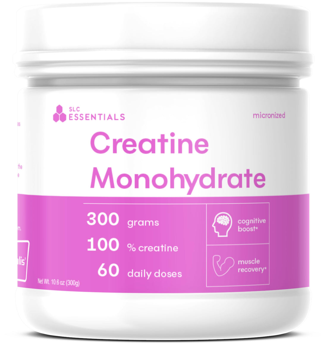 SLC Essentials Creatine Monohydrate Powder | 100% Pure Micronized Creavitalis® | German-Made | Unflavored, No Fillers | Supports Muscle Strength, Recovery, & Cognitive Energy | 5g Servings SLC Essentials buy supplements canada